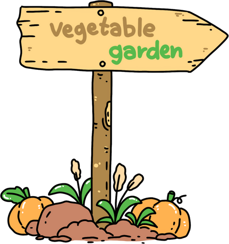 Cartoon Vegetable, Cute Vegetable sign, Sign vegetables illustration